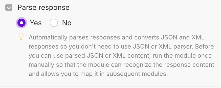 Make sure to parse the data as it is returned as JSON