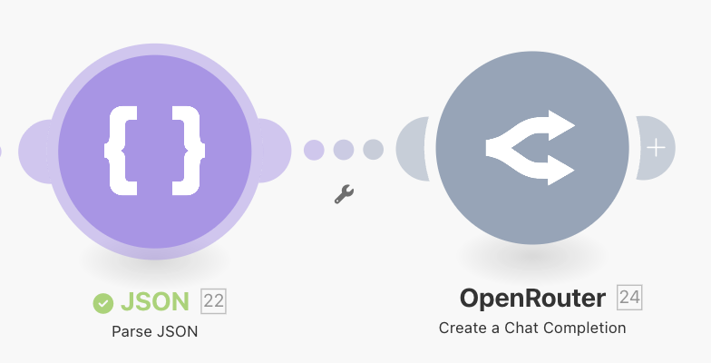 An example of an OpenRouter module that allows chat completions using AI